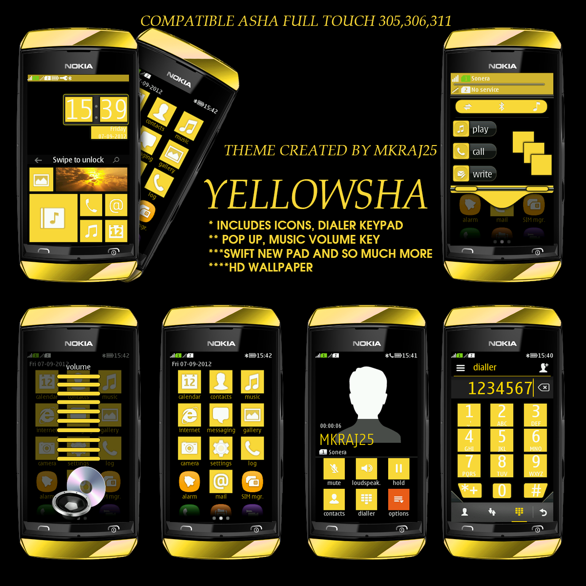 Nokia animated theme collectionprofessionalh33t
